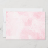 Roze Rodeo Western Cowboy Baby shower Foto Kaart (Achterkant)