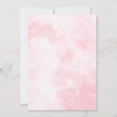 Roze Rodeo Western Cowgirl Verjaardagsfeest Kaart (Achterkant)