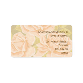  roze roemeense rozen met golden fleurdelis etiket