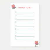 Roze roest dingen om te doen post-it® notes (Voorkant)