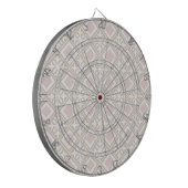 Roze roestbussen dartbord (Voorkant Links)