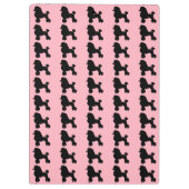 Roze, roestvrij, geïnspireerd klembord (Achterkant)