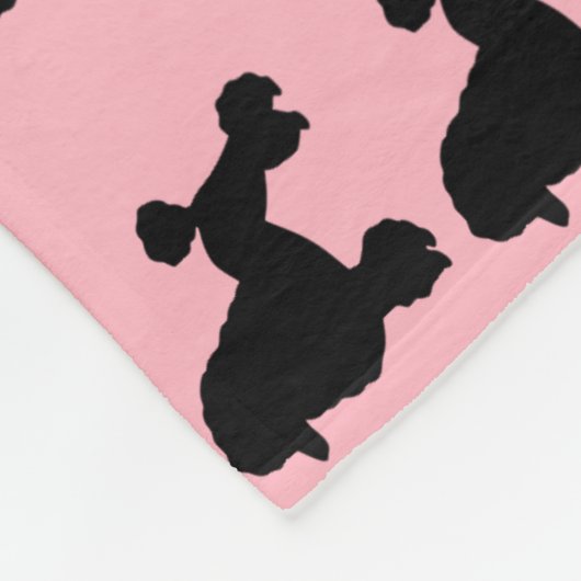 Roze, roestvrije rok geïnspireerd op een rugleunin fleece deken (Hoek)