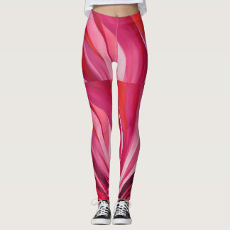 Roze rol leggings