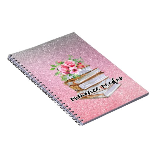 Roze Romance Reader Notitieboek (Rechterzijde)