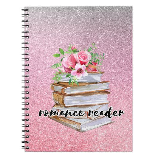 Roze Romance Reader Notitieboek (Voorkant)