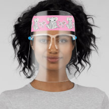 Roze Romantische Baby Elephant met Daisies