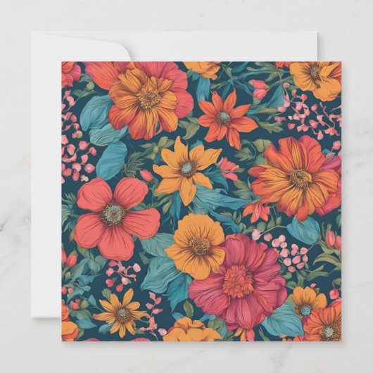  Roze Romantische bruiloft Save The Date (Achterkant)