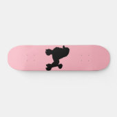 Roze, ronddraaiende rok geïnspireerd skateboard (Horizontaal)