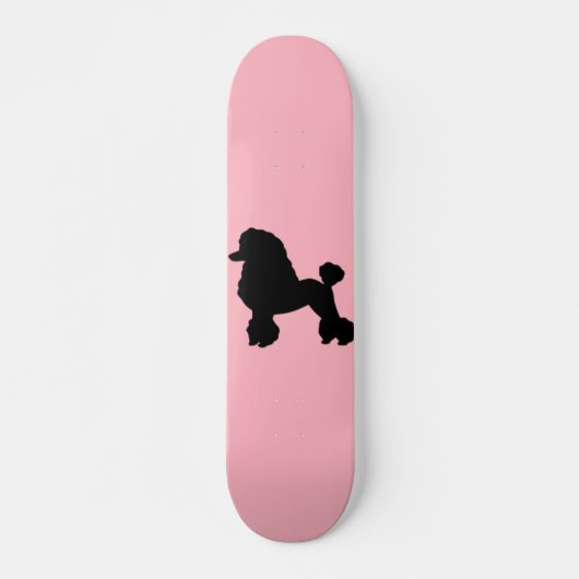 Roze, ronddraaiende rok geïnspireerd skateboard (Voorkant)