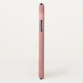 Roze ronddraaistaart met gestileerde vlinder, met  Case-Mate iPhone case (Achterkant / rechts)