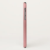 Roze ronddraaistaart met gestileerde vlinder, met  Case-Mate iPhone case (Achterkant/links)