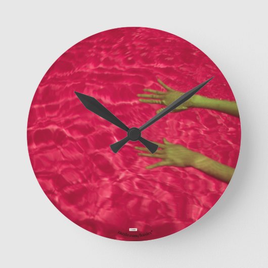 Roze Ronde Klok (Voorkant)