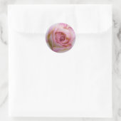 Roze Ronde Sticker (Tas)