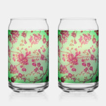 Roze röntgenfoto van bloemen