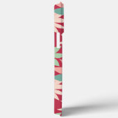 Roze & Rood Bloemen Patroon Case-Mate iPhone Case (Achterkant / Rechts)