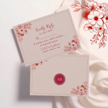 Roze Rood Bloemig Elegant
