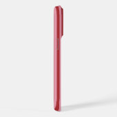 Roze & Rood | Chic Strepen Monogram iPhone Hoesje (Rechterkant)