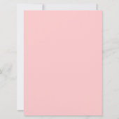 Roze Rood Eenentwintig 21e Verjaardag Kaart (Achterkant)