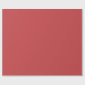 Roze Rood Effen Vaste Kleur Cadeaupapier (Vlak)