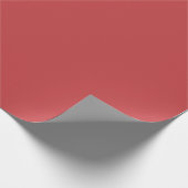 Roze Rood Effen Vaste Kleur Cadeaupapier (Hoek)