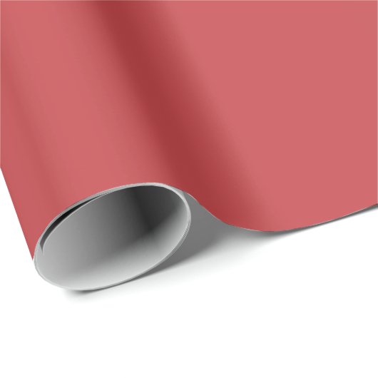 Roze Rood Effen Vaste Kleur Cadeaupapier (Rol Hoek)
