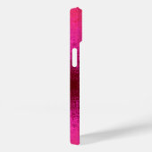 Roze Rood En Goud Patroon Case-Mate iPhone Case (Achterkant / Rechts)