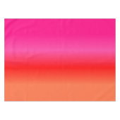 Roze, Rood en Oranje Gradient tafelkleed (Voorkant (Horizontaal))