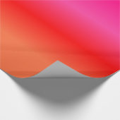 Roze, Rood en Oranje Verloop inpakpapier (Hoek)