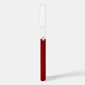 Roze rood en wit Case-Mate iPhone case (Achterkant / Links)