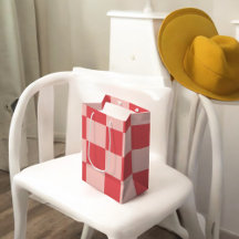 Roze Rood Geruit Gingham Patroon