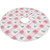 Roze Rood Groen Patroon Kerstmis Kerstboom Rok (Gekanteld)