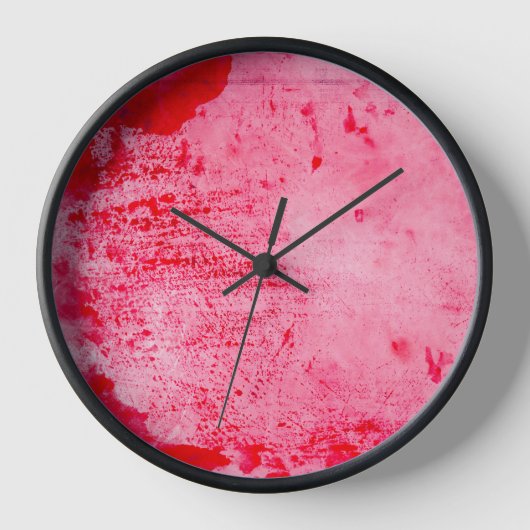 Roze Rood Grunge Verf Textuur (Voorkant)