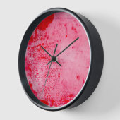 Roze Rood Grunge Verf Textuur (Hoek)