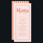 Roze rood handschrift Typografie Retro Weddenschap Menu<br><div class="desc">Roze rood handschrift Typografie Retro Weddenschap Menu</div>