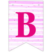 Roze rood hart Mijn Valentijn romantisch voorstel Vlaggetjes (Tweede vlag)