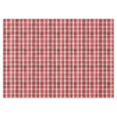 Roze, rood, lepel en crème Tartan Tafelkleed (Voorkant (Horizontaal))