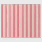 Roze & Rood Snoep Stripe Wrapping Paper Cadeaupapier (Vlak)