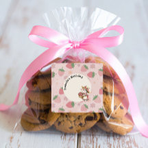 Roze Rood Twee Zoete Aardbei 2e Verjaardagsfeest