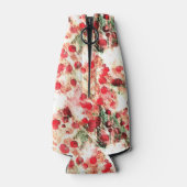 Roze Rood Vuil Stippen Grunge Flesjeskoeler (Achterkant)