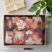 ROZE ROOD WITTE LENTE BLOEMEN JAPANSE BLOEM TISSUEPAPIER (Geschenk)