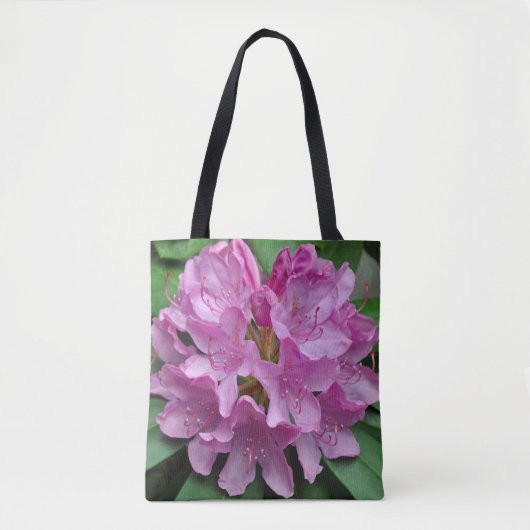Roze roodbaars tote bag (Voorkant)