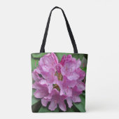 Roze roodbaars tote bag (Achterkant)