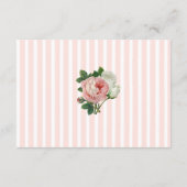  roze roodbruidskaart informatiekaartje (Achterkant)