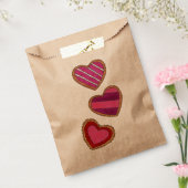 Roze roodharige suikerkoekjes liefhebbers van Vale Bedankzakje (Gezegeld)