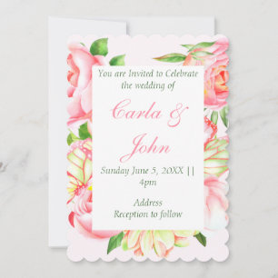 Roze roodroodbruine weddenschap kaart