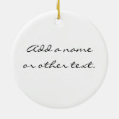 Roze roodrotsrots T-shirts en cadeautjes Keramisch Ornament (Achterkant)