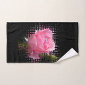 roze roodvlek bad handdoek (Handdoek)