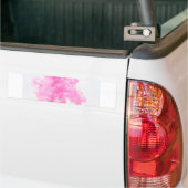roze rook bumpersticker (Op Truck)
