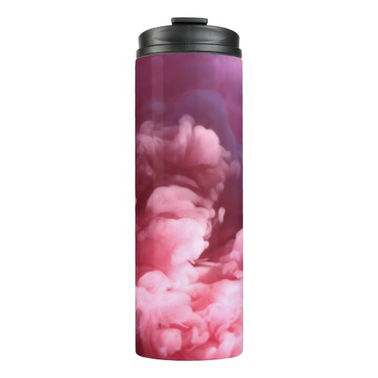 Roze rook thermosbeker (Voorkant)